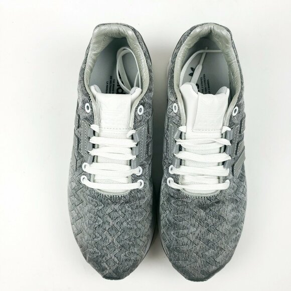 ADIDAS ZX FLUX TECH M21305 Originals Running Training Sneakers Silver Supcol 6.5 main image 4